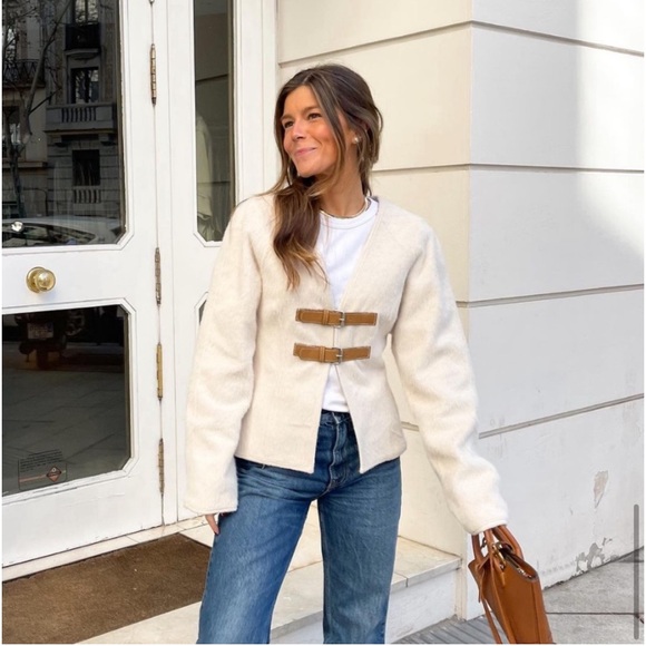 NWT Zara Soft Belted Cardigan - Picture 6 of 16